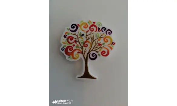 Aimant aiguille arbre bonheur