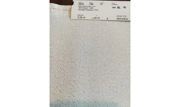 Opalescent etamin 10 fils 50:70cm