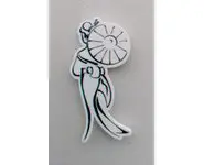 Aimant aiguille geisha