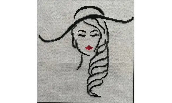 Dame à la natte fiche