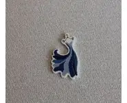 Aimant aiguille robe bleue