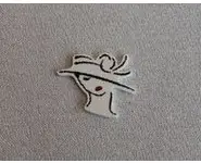 Aimant aiguille dame années 30