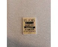 Aimant aiguille citation choses