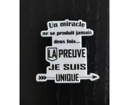 Aimant citation unique