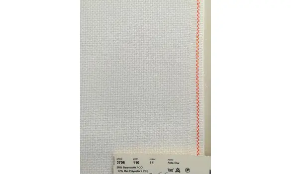 Opalescent Aida 5.5 Zweigart