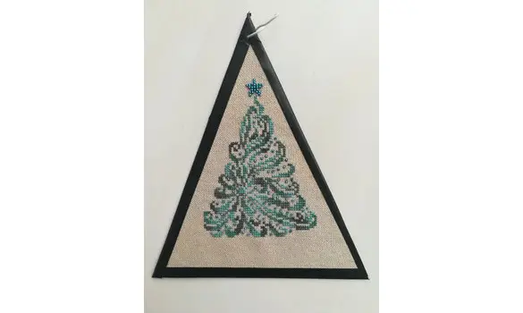 Sapins fleuris pattern