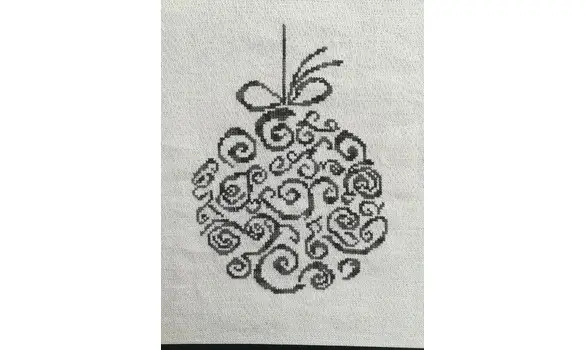 Grosse boule de Noel fiche