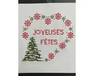 coeur sapin de Noel kit